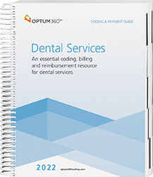 Coding and Payment Guide for Dental Services 2022 Book Cover